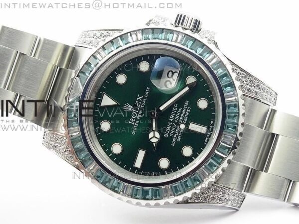 Submariner 116610 Green Diamond - Image 2
