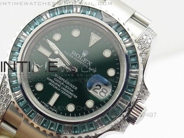 Submariner 116610 Green Diamond - Image 3