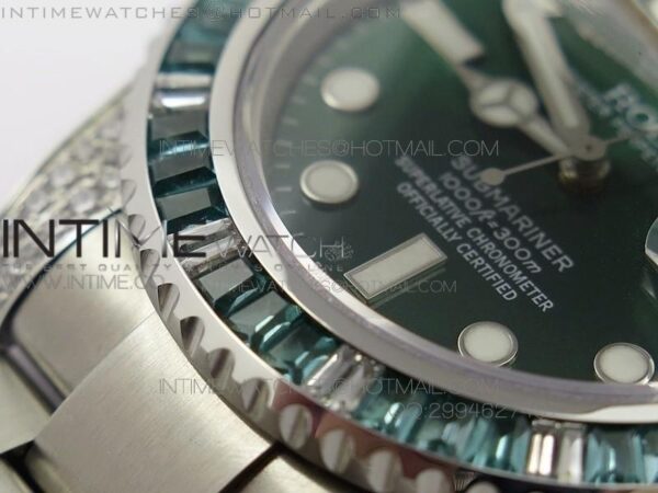 Submariner 116610 Green Diamond - Image 4