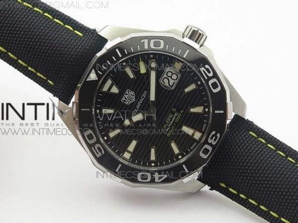 AQUARACER CALIBRE 41MM BLACK SS - Image 3