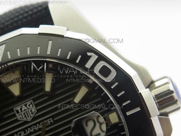 AQUARACER CALIBRE 41MM BLACK SS - Image 8