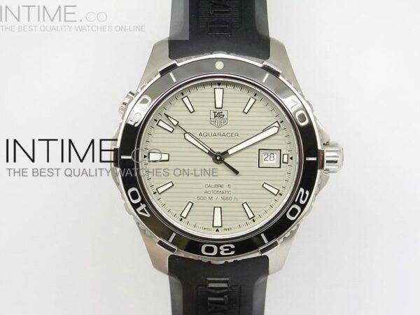 AQUARACER SS GREY DIAL BLACK