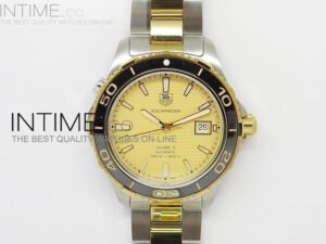 AQUARACER SS YELLOW GOLD DIAL