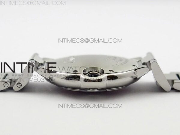 Ballon Bleu 33mm SS AF White Textured Dial on SS Bracelet - Image 15