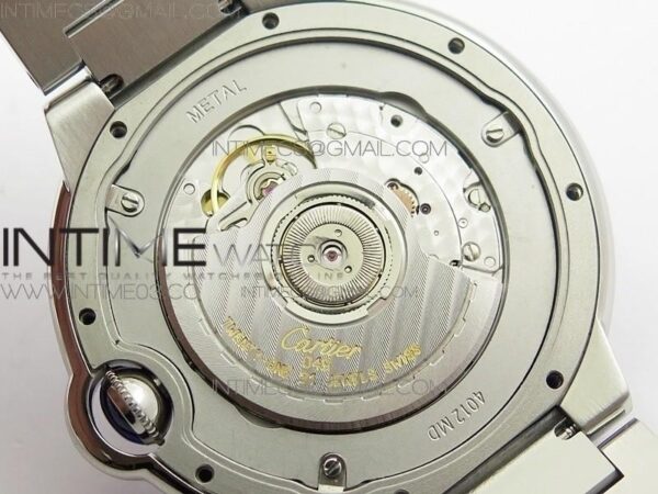Ballon Bleu 42mm SS AF  Black Texture Dial on SS Bracelet - Image 21