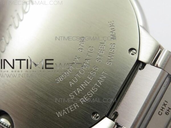 Ballon Bleu 42mm SS AF  Black Texture Dial on SS Bracelet - Image 22