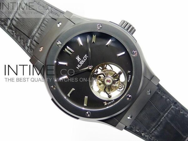 BIG BANG CLASSIC FUSION DLC BLACK DIAL FLYING TOURBILLION - Image 6