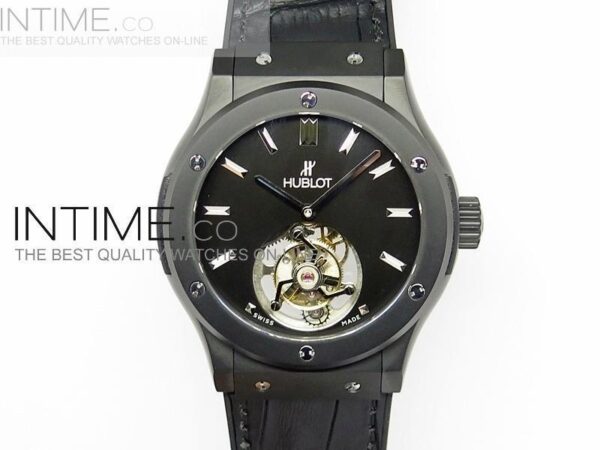 BIG BANG CLASSIC FUSION DLC BLACK DIAL FLYING TOURBILLION