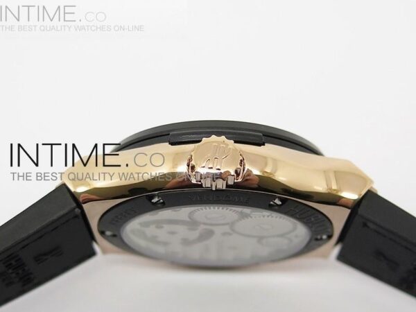 BIG BANG CLASSIC FUSION RG DLC BEZEL WHITE DIAL FLYING TOURBILLION - Image 2
