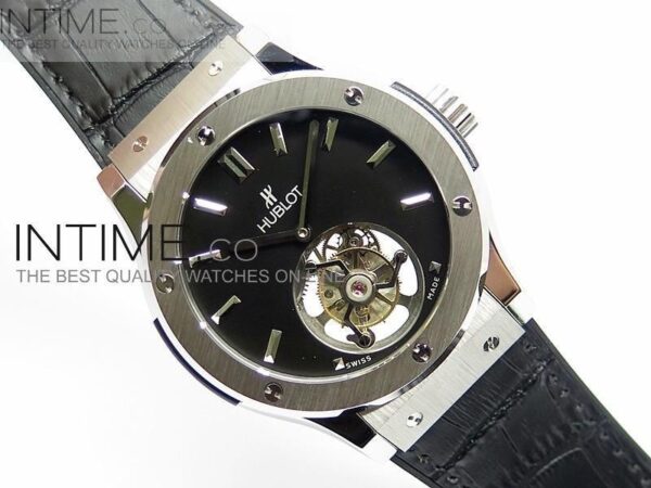 BIG BANG CLASSIC FUSION SS BLACK DIAL FLYING TOURBILLION - Image 4