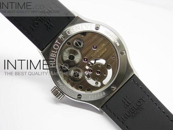 BIG BANG CLASSIC FUSION SS DLC BEZEL WHITE DIAL FLYING TOURBILLION - Image 10