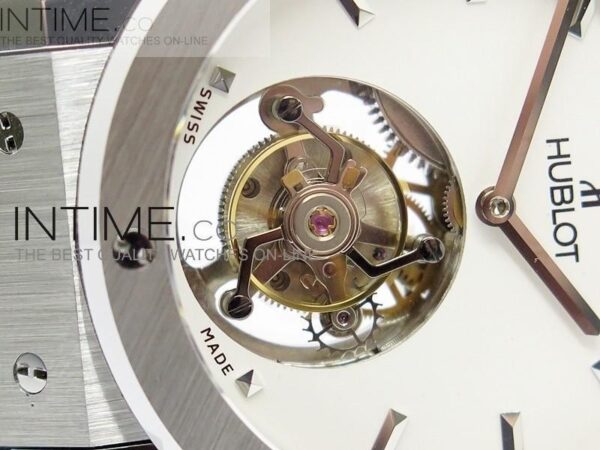 BIG BANG CLASSIC FUSION SS WHITE DIAL FLYING TOURBILLION - Image 2