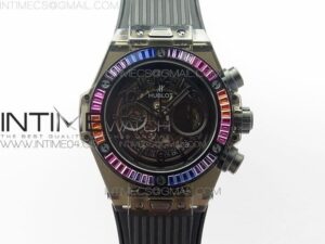 BIG BANG UNICO BLACK MAGIC SAPPHIRE 45MM