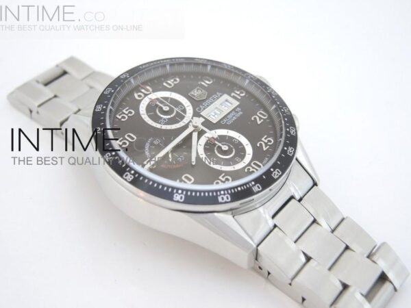 Carrera 43mm Chrono Day Date A7750 SS - Image 2