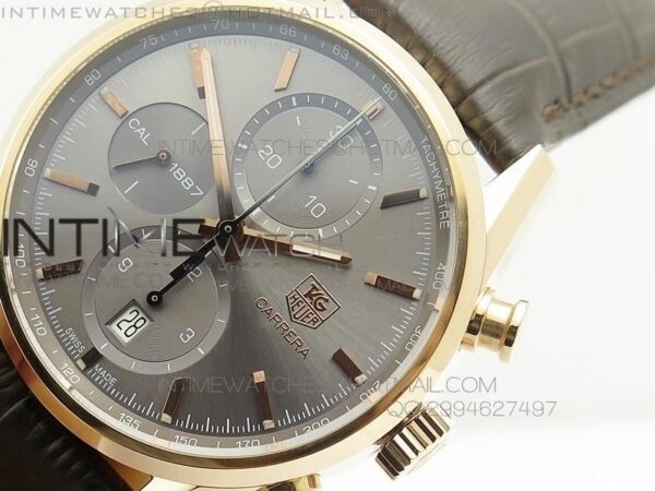 CARRERA CAL1887 CHRONOGRAPH 41MM RG - Image 4