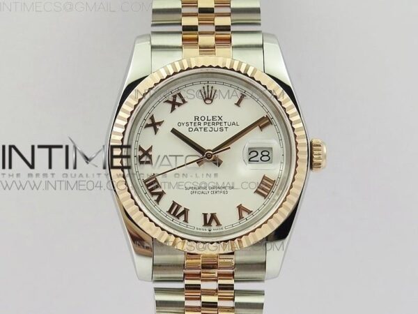DATEJUST 36MM 126231 904L SS/WRAPPED RG