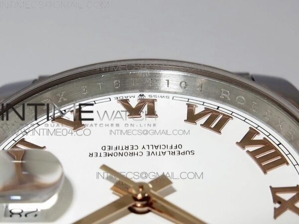 DATEJUST 36MM 126231 904L SS/WRAPPED RG - Image 9