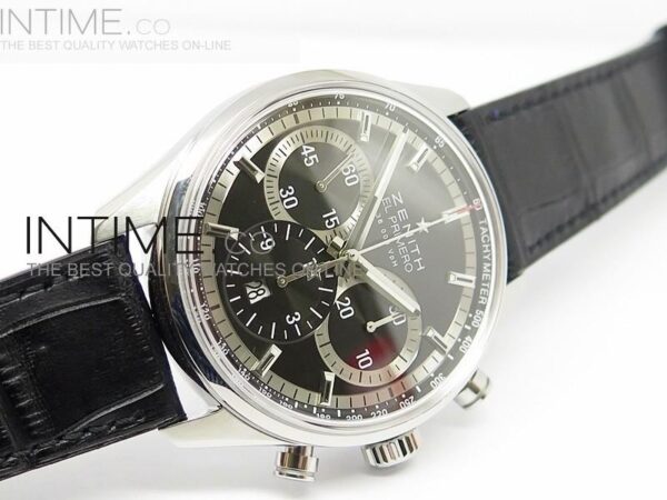 El Primero Chrono SS Black Dial - Image 4