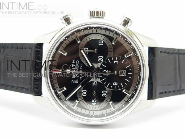 El Primero Chrono SS Black Dial - Image 5