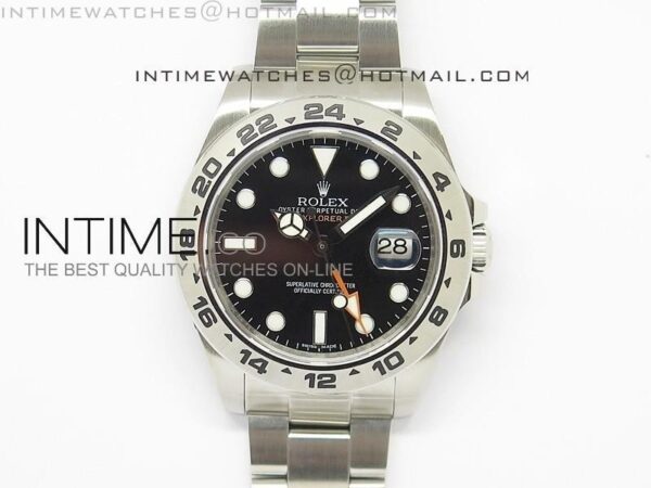 EXPLORER II 42MM 216570 SS BP BLACK DIAL A3187