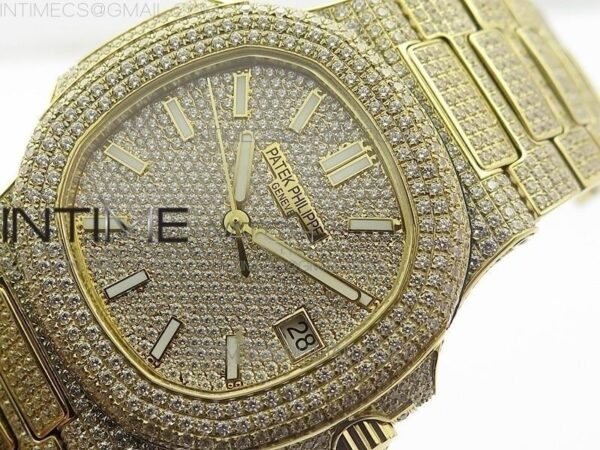NAUTILUS JUMBO 5711 FULL PAVED DIAMONDS - Image 3