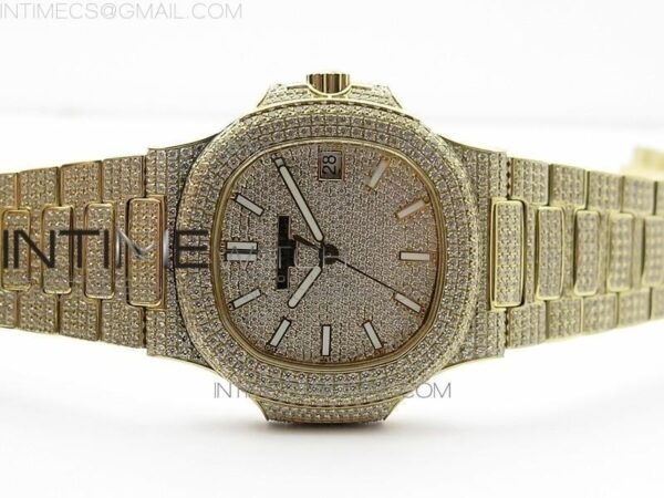 NAUTILUS JUMBO 5711 FULL PAVED DIAMONDS - Image 4