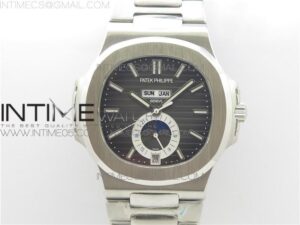 NAUTILUS MOONPHASE SS V3 GRAY DIAL