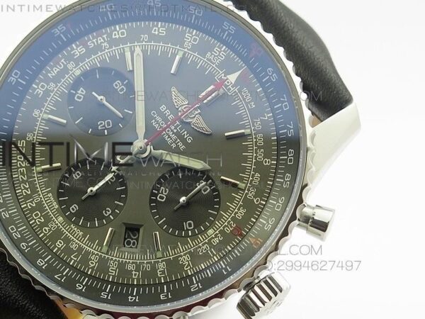 NAVITIMER 01 SS GRAY DIAL - Image 4