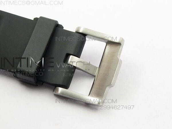 RUBBERB WHITE LINE RUBBER STRAP WITH TANG BUCKLE FOR SUBMARINER - Image 4