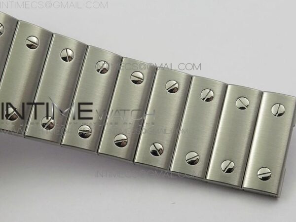 Santos de Cartier 40mm 2018 SS/YG BVF RG Bezel White Dial on SS/YG SmartLinks Bracelet - Image 13