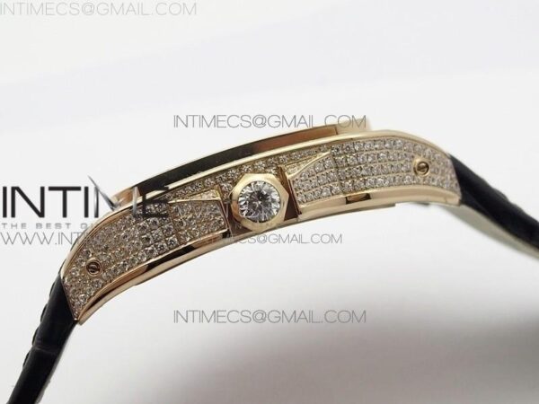 Santos de Cartier 40mm 2018 BVF Blue Dial on SS SmartLinks Bracelet - Image 5