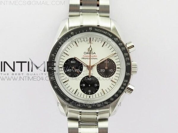 SPEEDMASTER SS SAPPHIRE CRYSTAL PANDA WHITE DIAL