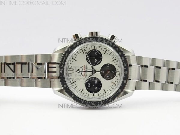 SPEEDMASTER SS SAPPHIRE CRYSTAL PANDA WHITE DIAL - Image 2