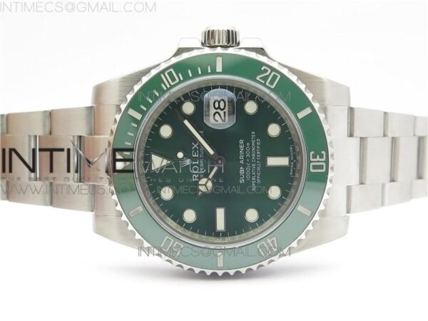 SUBMARINER Hulk 116610 LV GREEN CERAMIC ZZF V3 - Image 3