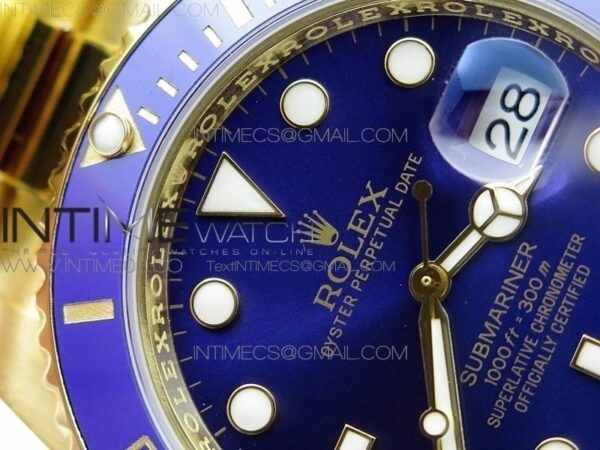 SUBMARINER 116618LB FULL YG - Image 12