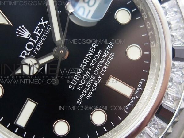 SUBMARINER BLACK DIAMOND BEZEL SS - Image 4