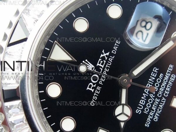 SUBMARINER BLACK DIAMOND BEZEL SS - Image 7
