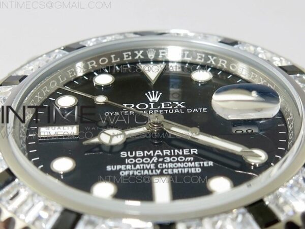 SUBMARINER BLACK DIAMOND BEZEL SS - Image 8