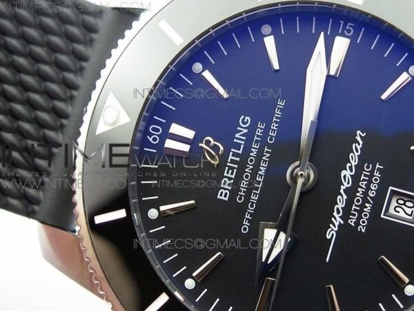SUPER OCEAN HERITAGE BLACK CERAMIC BEZEL SS - Image 5
