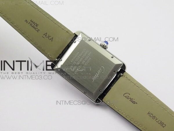 Tank Solo 41mm SS KZF  White Dial on Black Leather Strap - Image 11
