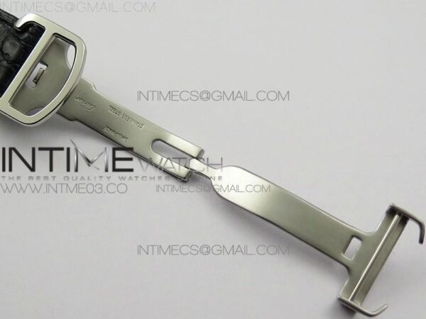 Tank Solo 41mm SS KZF  White Dial on Black Leather Strap - Image 10