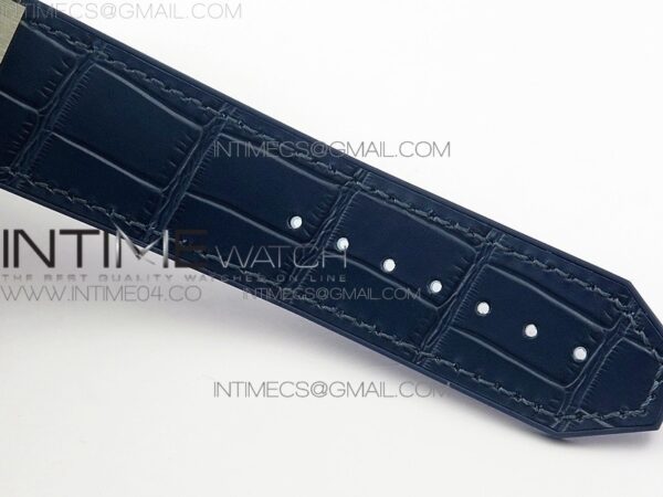 CLASSIC FUSION 45MM TITANIUM WWF 1:1 BEST EDITION BLUE DIAL ON BLUE GUMMY STRAP ASIAN HB1112 - Image 12