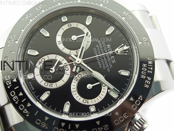 Daytona 116500LN BTF 1:1 Best Edition Black Dial on 904L SS Case and Bracelet SA4130 - Image 4
