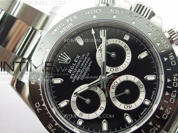 Daytona 116500LN BTF 1:1 Best Edition Black Dial on 904L SS Case and Bracelet SA4130 - Image 6