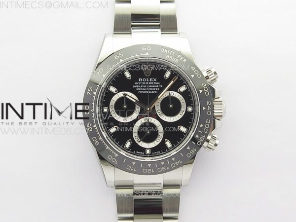 Daytona 116500LN BTF 1:1 Best Edition Black Dial on 904L SS Case and Bracelet SA4130