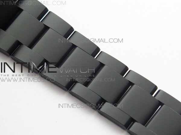 Daytona Blaken Rainbow Crystal Bezel PVD OXF Best Edition Black Dial on PVD Bracelet A7750 - Image 10