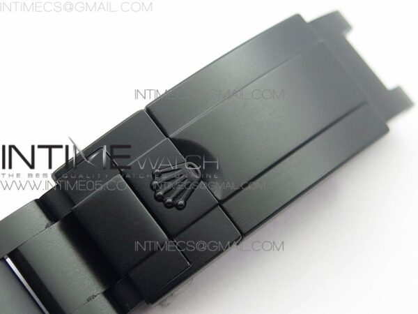 Daytona Blaken Rainbow Crystal Bezel PVD OXF Best Edition Black Dial on PVD Bracelet A7750 - Image 11