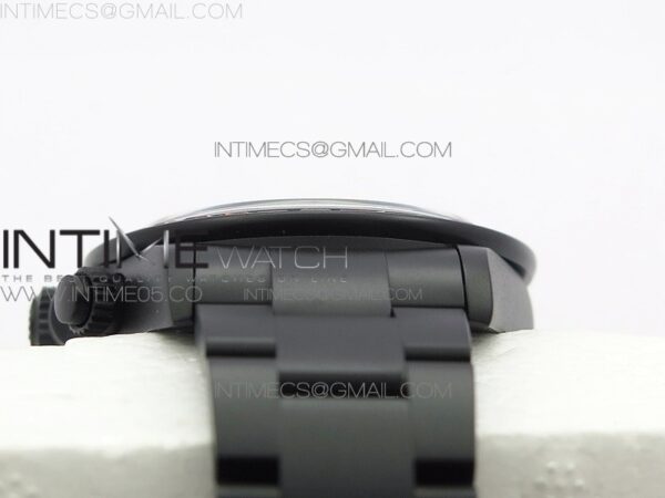 Daytona Blaken Rainbow Crystal Bezel PVD OXF Best Edition Black Dial on PVD Bracelet A7750 - Image 8