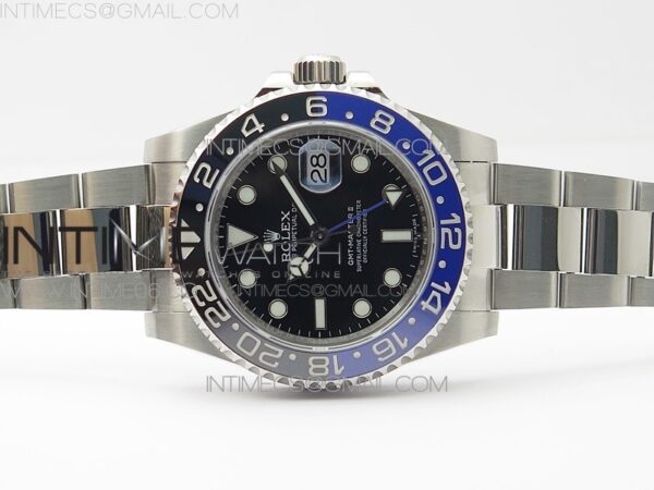 GMT-Master II 116710 BLNR Black/Blue Ceramic 904L Steel VRF 1:1 Best Edition VR3186 CHS V3 (CF Bezel) - Image 3