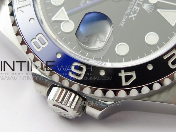 GMT-Master II 116710 BLNR Black/Blue Ceramic 904L Steel VRF 1:1 Best Edition VR3186 CHS V3 (CF Bezel) - Image 6